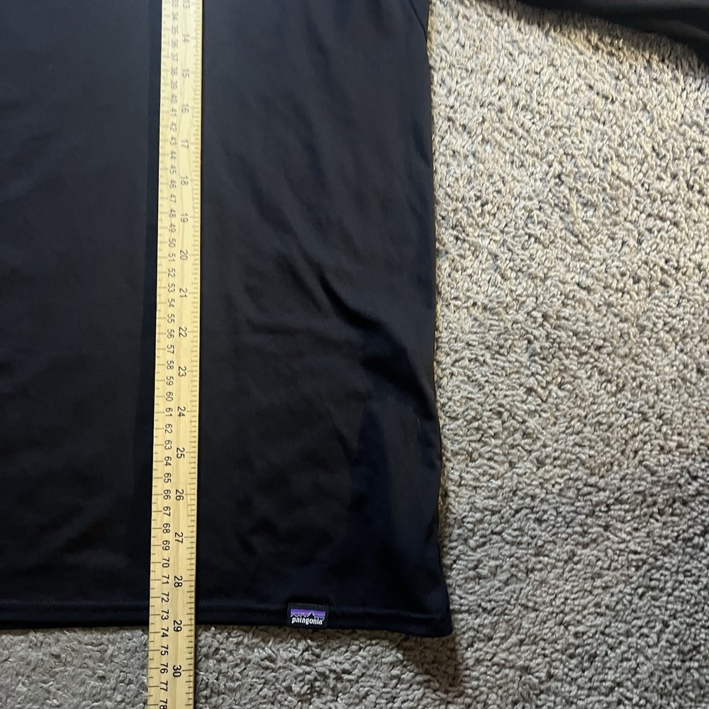 Patagonia Capilene Base Layer Crew Neck Long Sleeve Black XXL 2XL - Picture 4 of 6